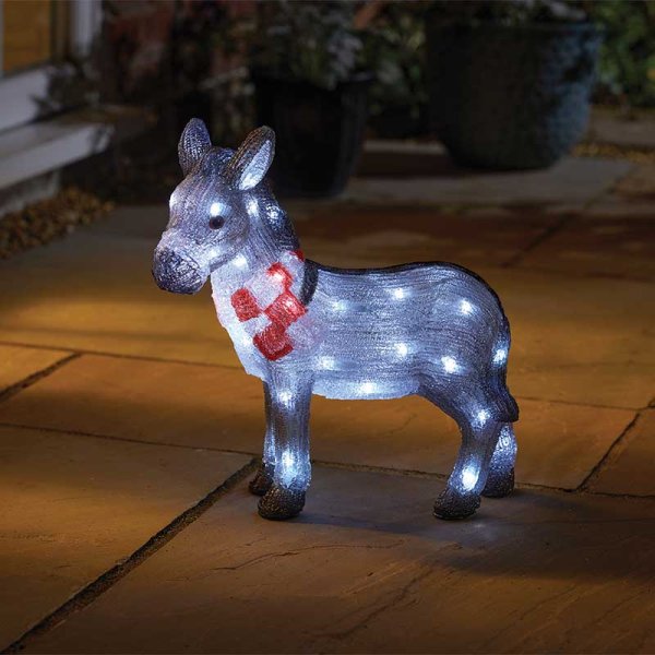 Acrylic Nativity Donkey