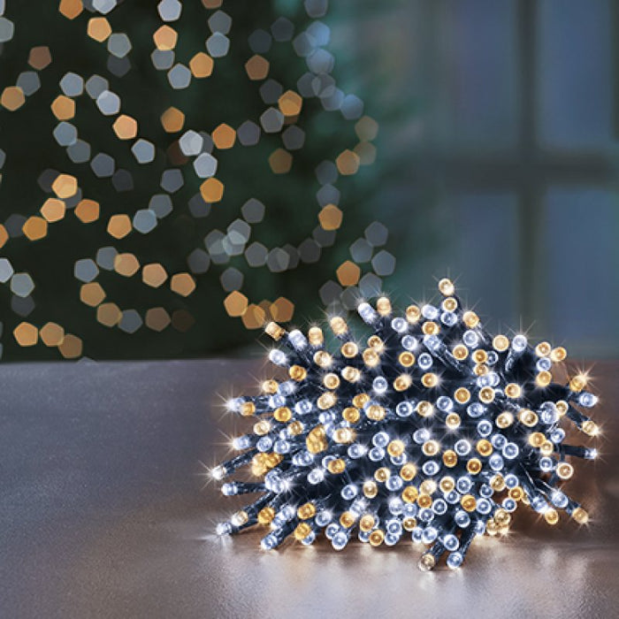 Premier Battery Operated Christmas Lights – Warm White/Cool White LED String Lights