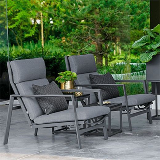 Life Outdoor Bondi Relaxer Set Newbank Garden Centre