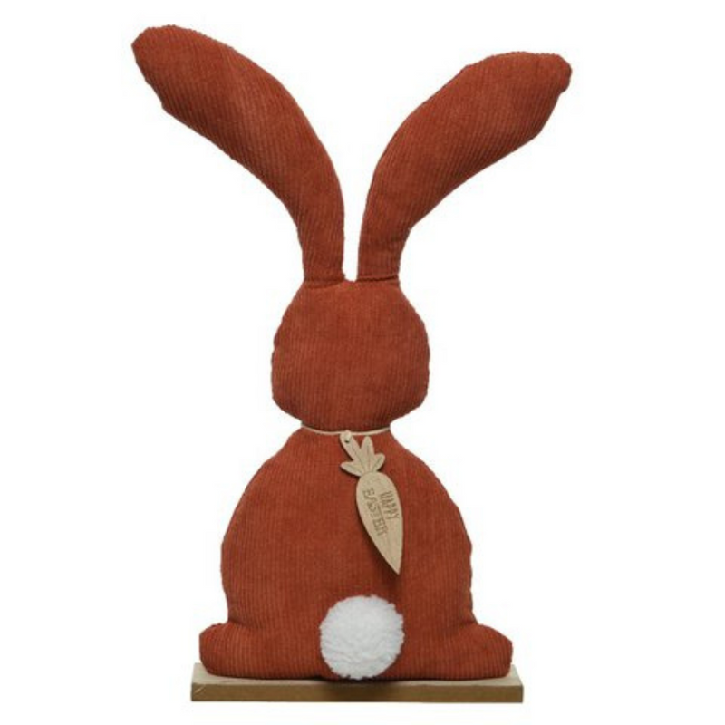 Bunny Teddy On Base (Assorted Colours)