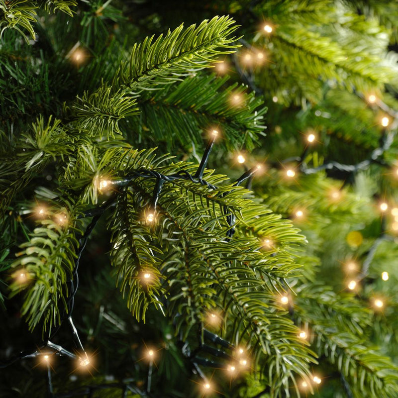 Lumineo Plug In Christmas Lights (Mains Powered) – Classic Warm LED String Lights