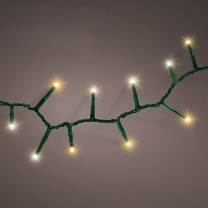 Lumineo Plug In Christmas Lights (Mains Powered) – Warm White/Classic Warm LED String Lights