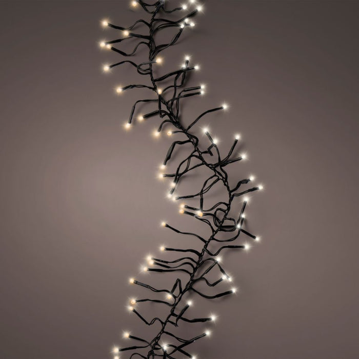 Lumineo LED Cluster Lights Warm White/Classic Warm - Green Cable