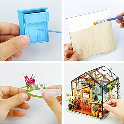 diy miniature house robotime