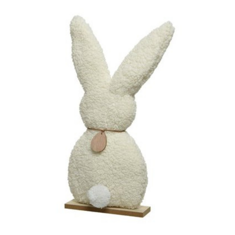 Bunny Teddy On Base (Assorted Colours)