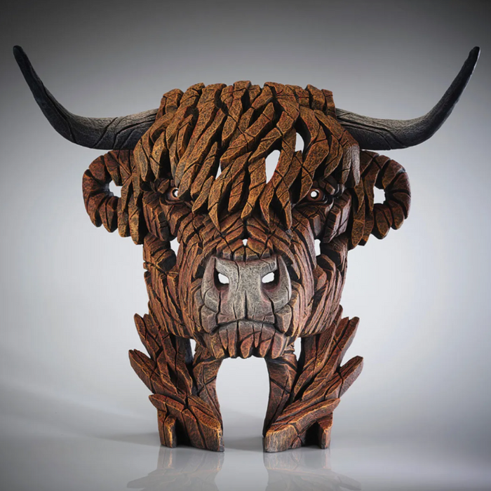 Edge Sculpture Highland Cow (2 Colours)