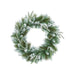 Fairmont Fir Wreath With Silver Glitter