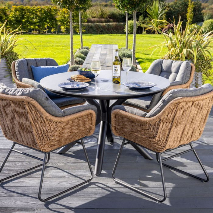 Hartman Rayo 4 Seat Round Dining Set