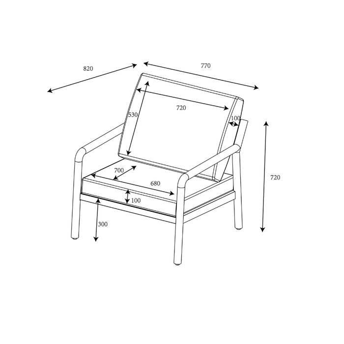 Hartman Sahara 2 Seat Lounge Set