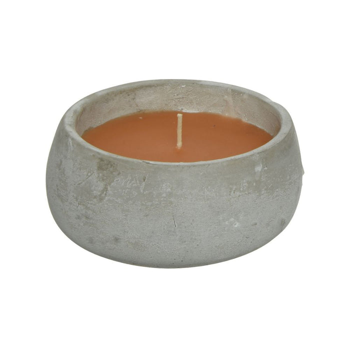 Citronella Wax Candle In Stone Bowl