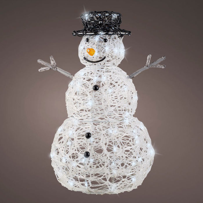 Kaemingk 65cm Acrylic Ice Snowman