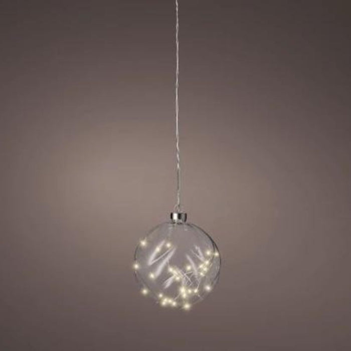 Kaemingk LED Clear Ball 14cm Warm White