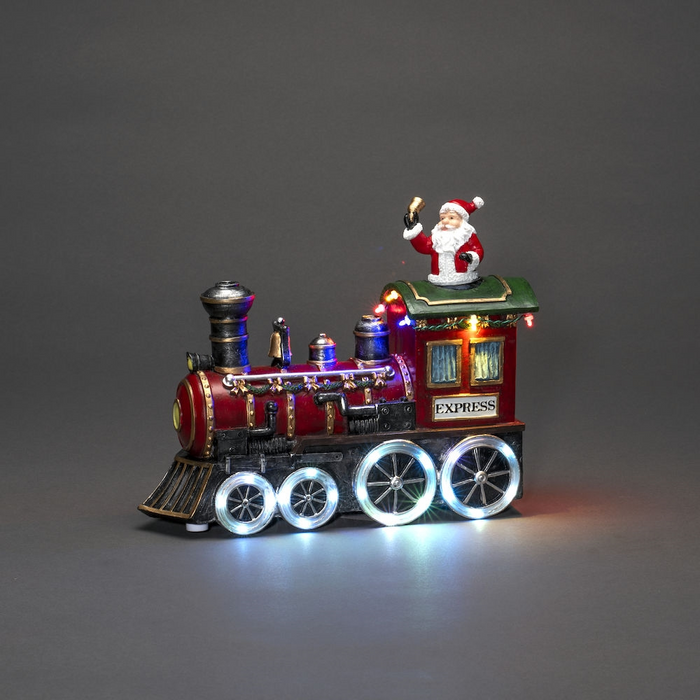 Konstsmide Mechanical Christmas Train With Santa