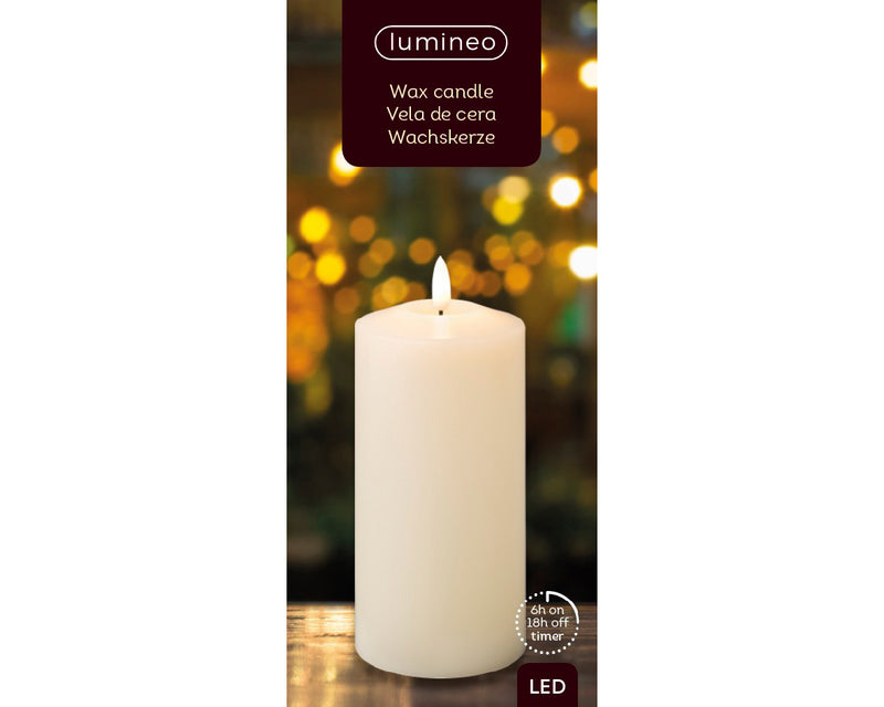 Lumineo LED Church Candle (Multiple Sizes)