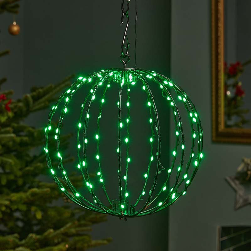 240 LED Twinkling Orb, Colour Changing Ball 40cm
