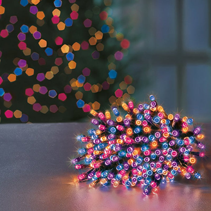 Premier Plug In Christmas Lights (Mains Powered) – Rainbow LED String Lights
