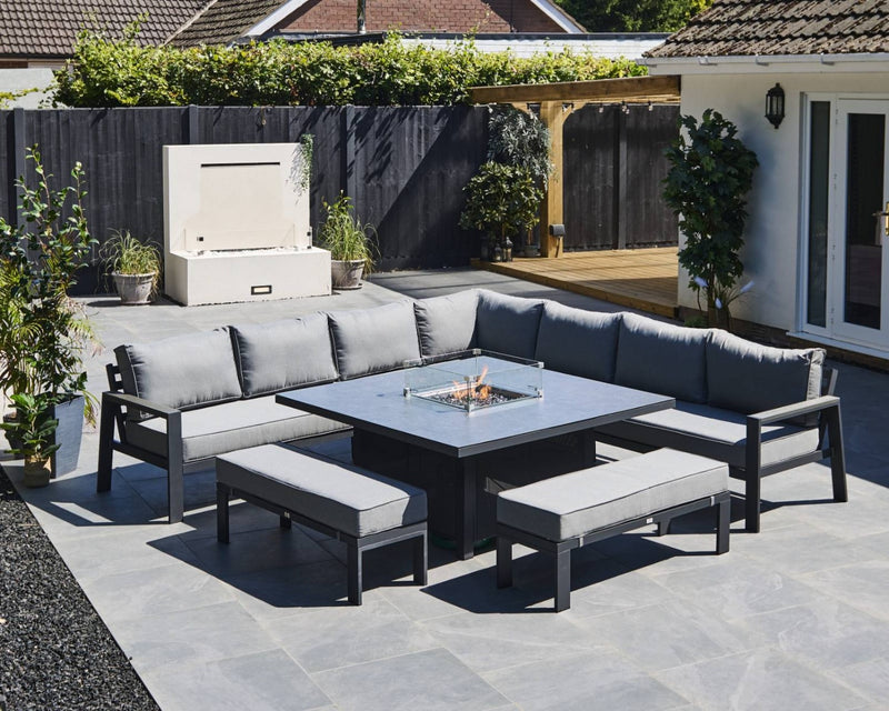 Supremo Melbury Grand Modular with Firepit Set