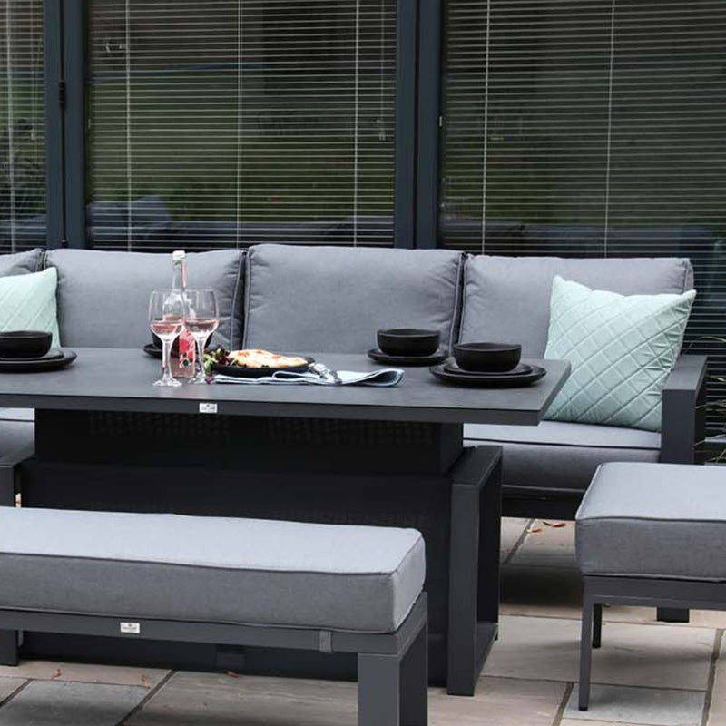 Supremo Melbury Corner Modular With Height Adjustable Table