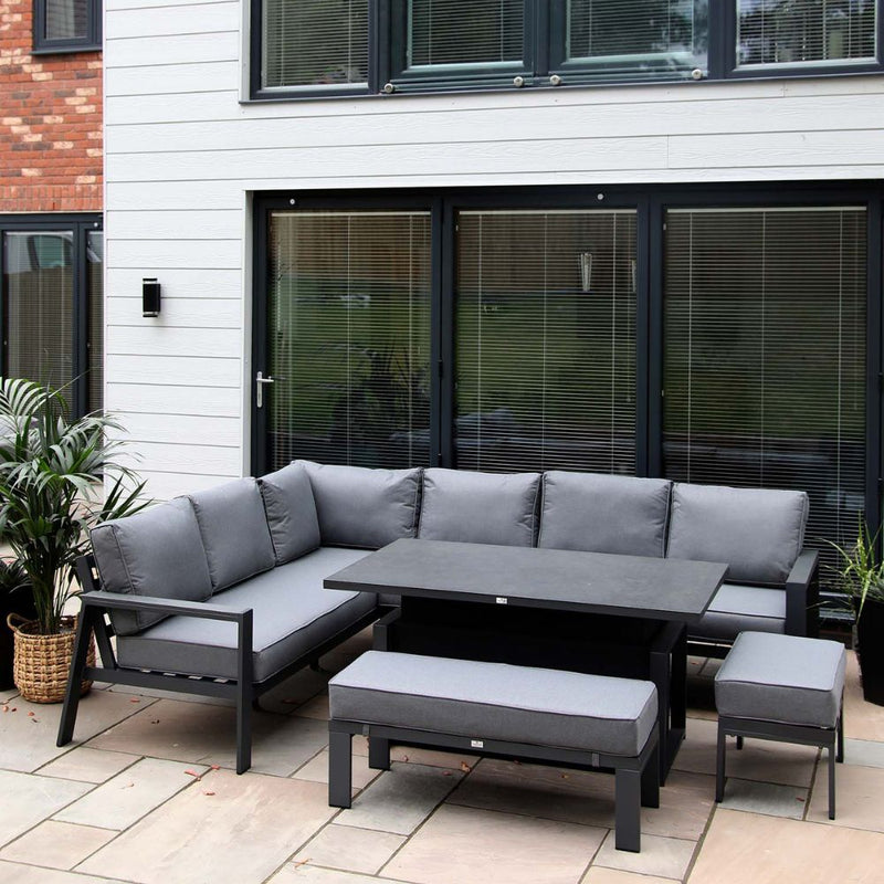 Supremo Melbury Corner Modular With Height Adjustable Table