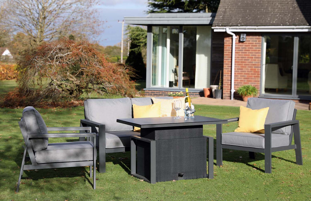 Supremo Leisure Melbury Lounge Set with Adjustable Height Table
