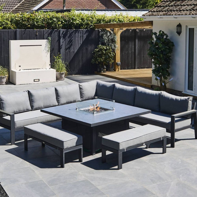 Supremo Melbury Grand Modular with Firepit Set