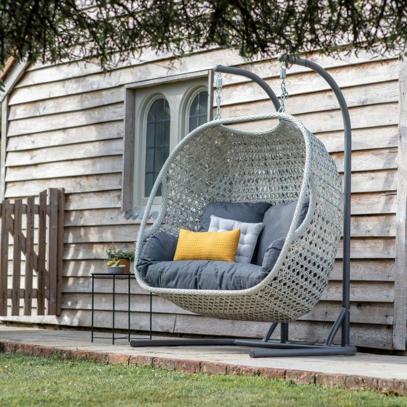 Bramblecrest Monterrey Double Hanging Cocoon Dove Grey