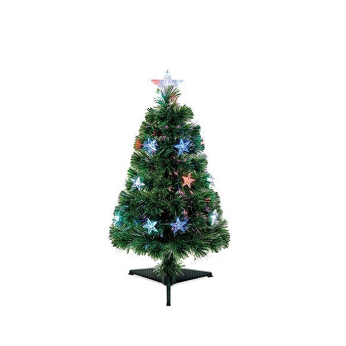 Premier Fibre Optic LED Star Tree