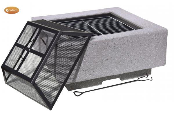 Gardeco Cubo Square Garden Firepit