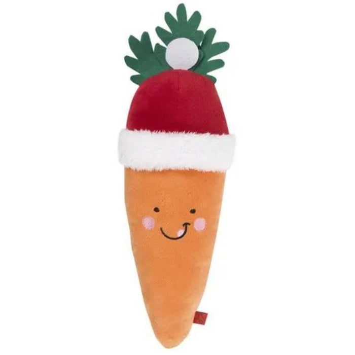 Santa Carrot Dog Toy