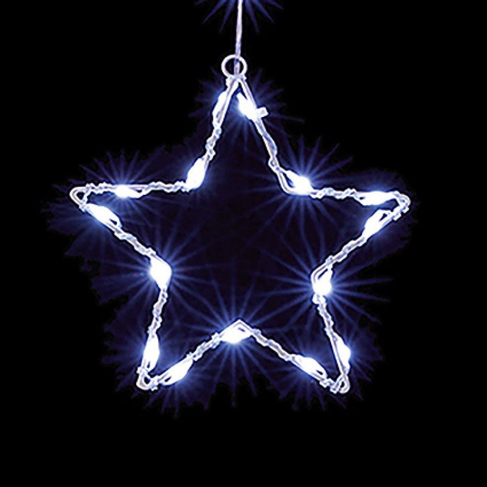1.2 x 1.2m FlexiBrights Star Curtain Light Cool White LED