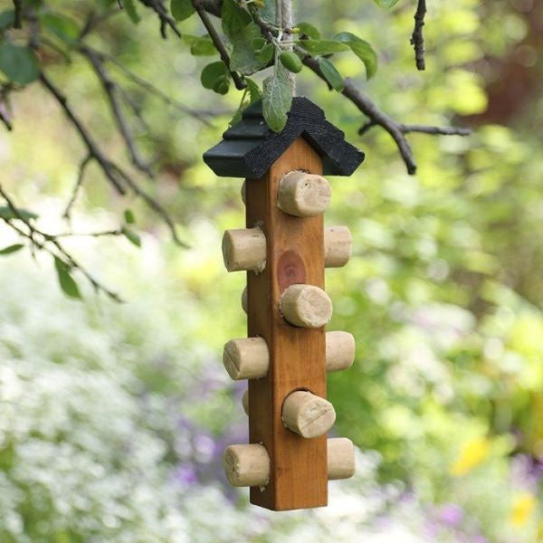 Suet Log Feeder