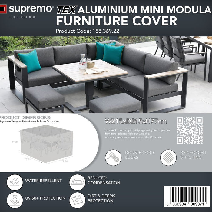 Supremo TEX Aluminium Mini Modular Set Furniture Cover
