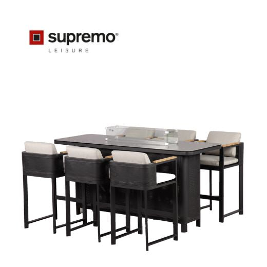 Supremo Rosewell 6 Seat Bar Firepit