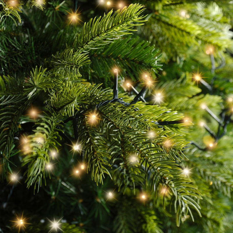 Lumineo Plug In Christmas Lights (Mains Powered) – Warm White/Classic Warm LED String Lights