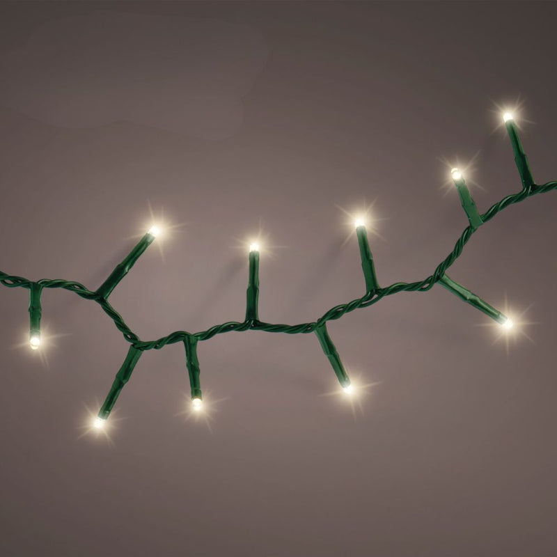 Lumineo Plug In Christmas Lights (Mains Powered) – Warm White LED String Lights