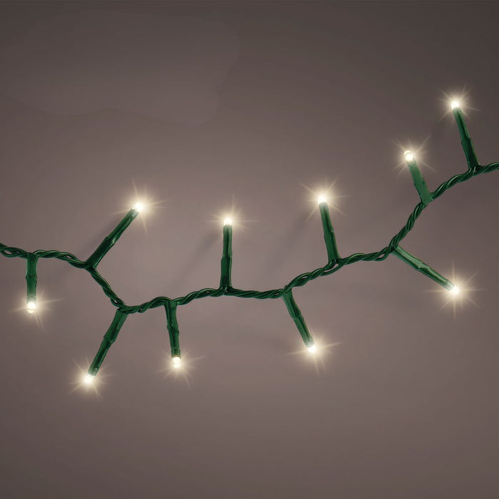 Lumineo Plug In Christmas Lights (Mains Powered) – Warm White LED String Lights