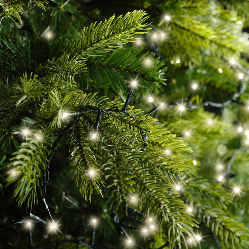 Lumineo Plug In Christmas Lights (Mains Powered) – Warm White LED String Lights