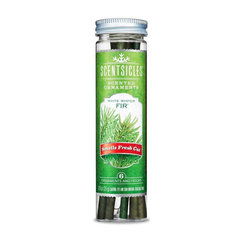 White Winter Fir Christmas Tree Scenticles